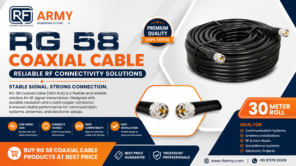 RG 58 Coaxial Cable Products