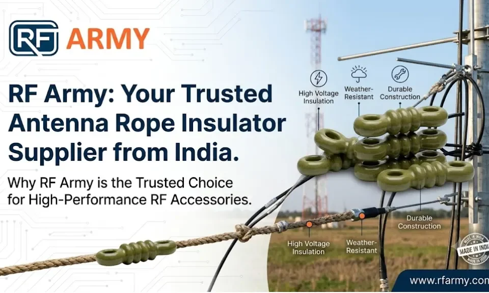 Antenna Rope Insulator Supplier from India