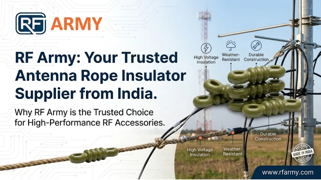Antenna Rope Insulator Supplier from India