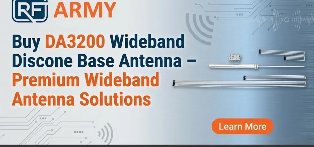 DA3200 Wideband Discone Base Antenna