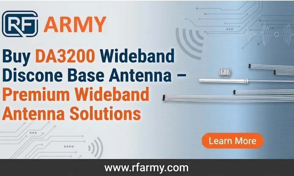 DA3200 Wideband Discone Base Antenna