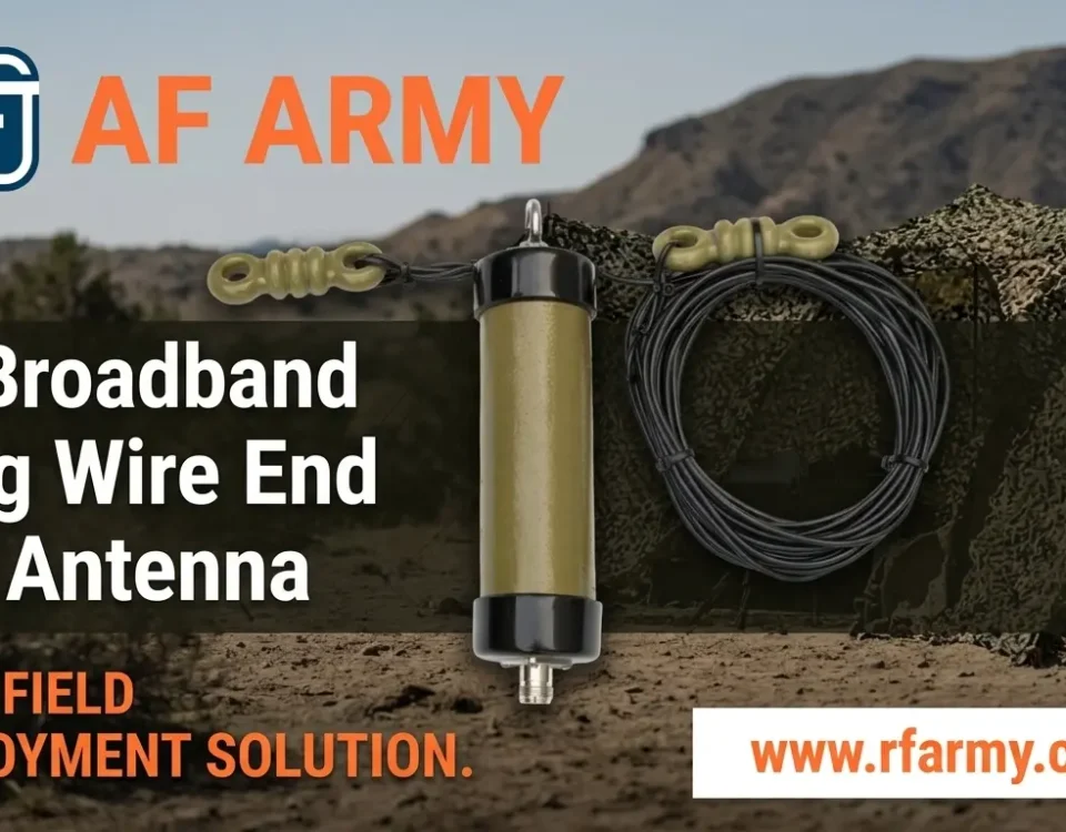 HF Broadband Long Wire End Fed Antenna